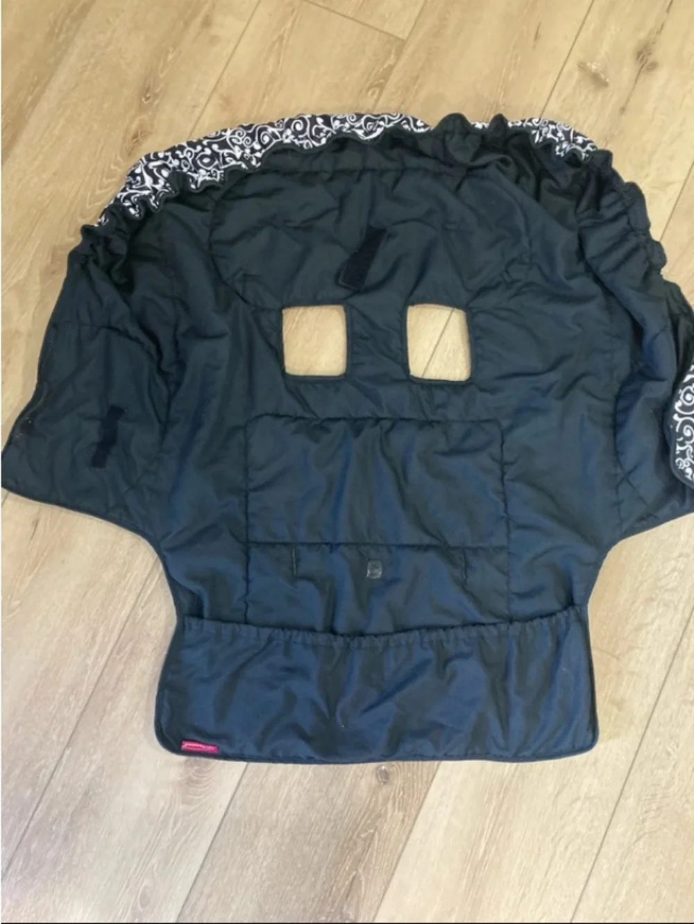 Shopping cart seat cover for baby toddler